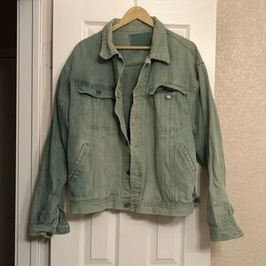 Vintage 70’s 80’s faded denim jacket Lee 101J Riders style  XXL XL